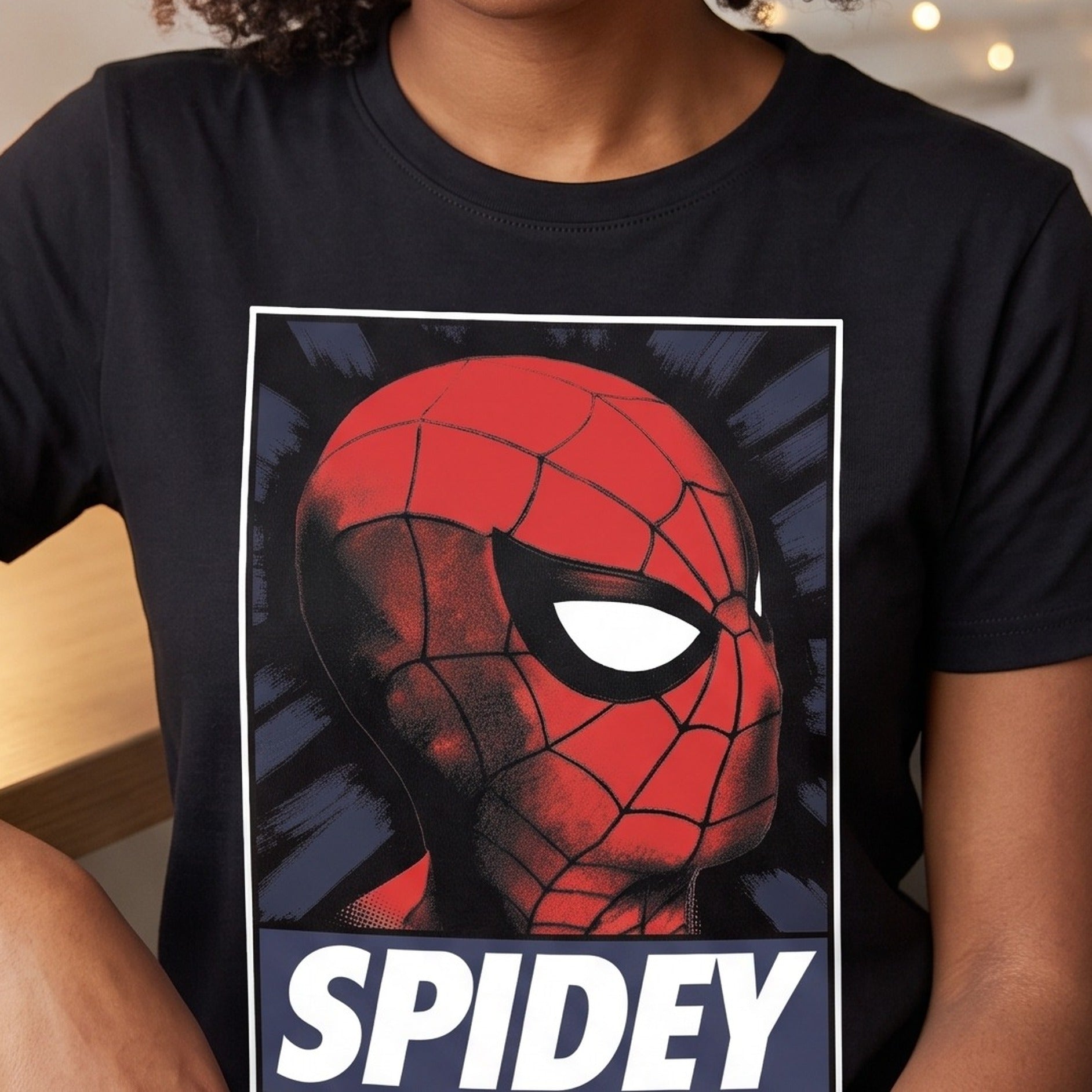 Image produit Spider-Man - T-shirt Spidey Great Power noir