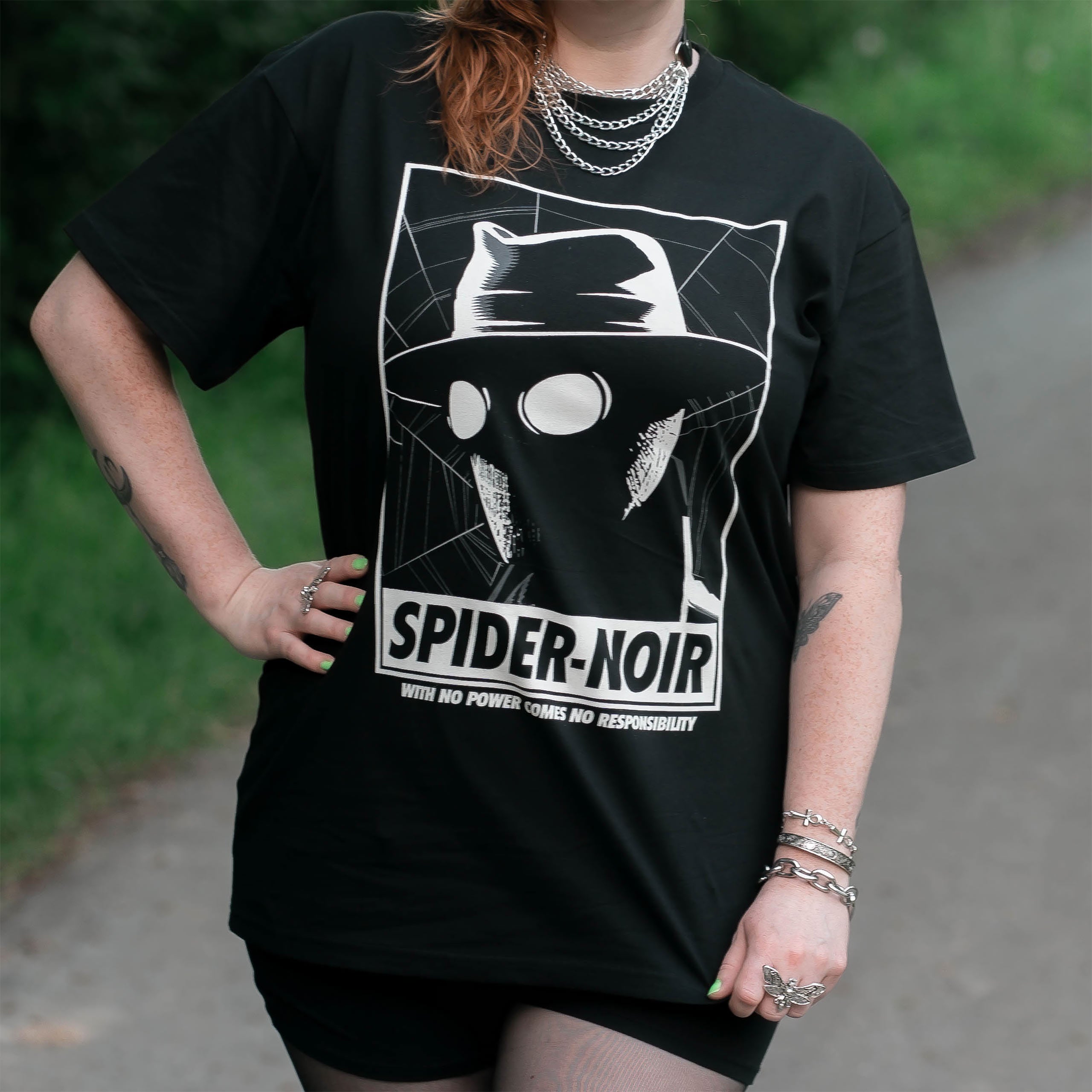Image produit Spider-Man - T-shirt Spider-Noir noir