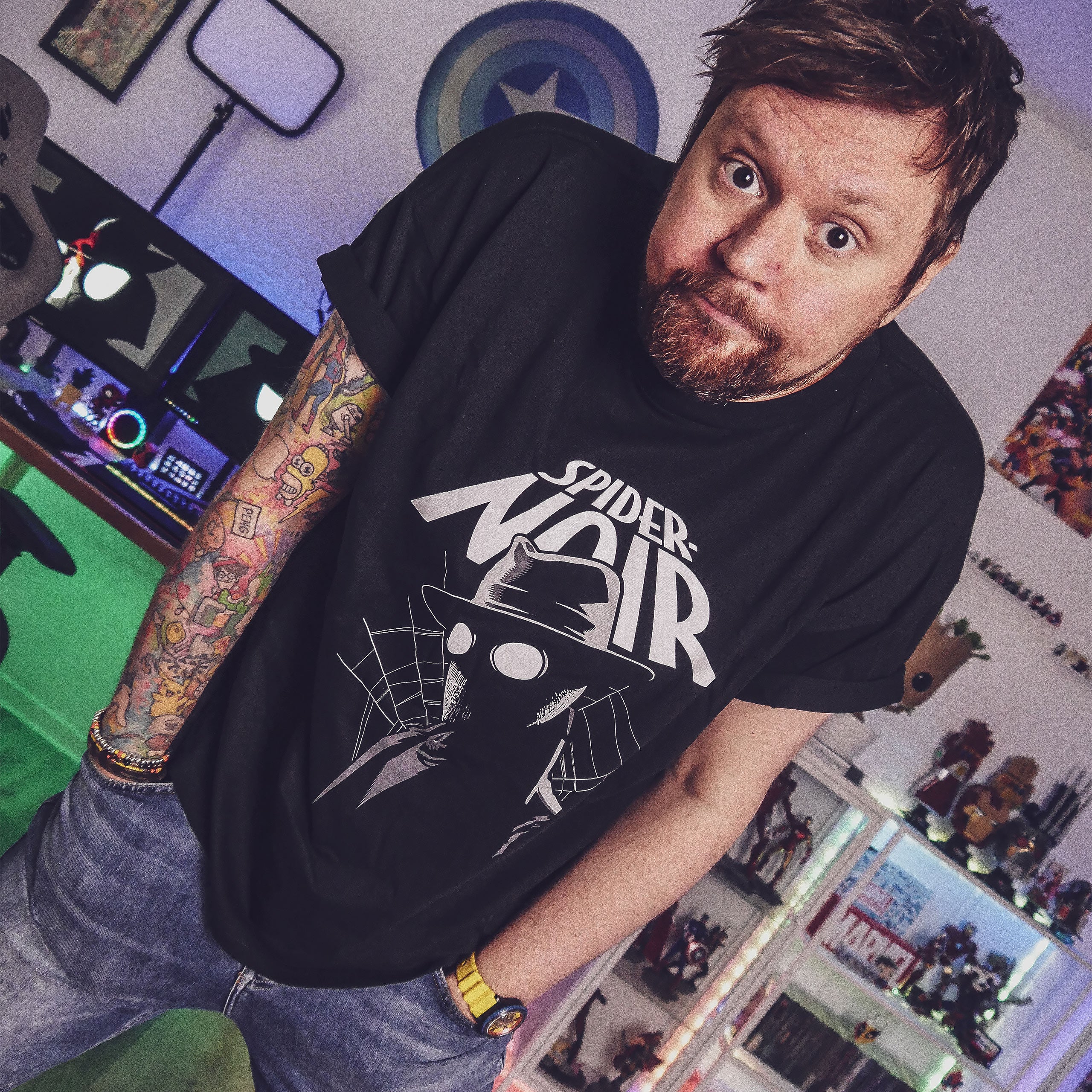 Image produit Spider-Man - T-shirt Spider-Noir