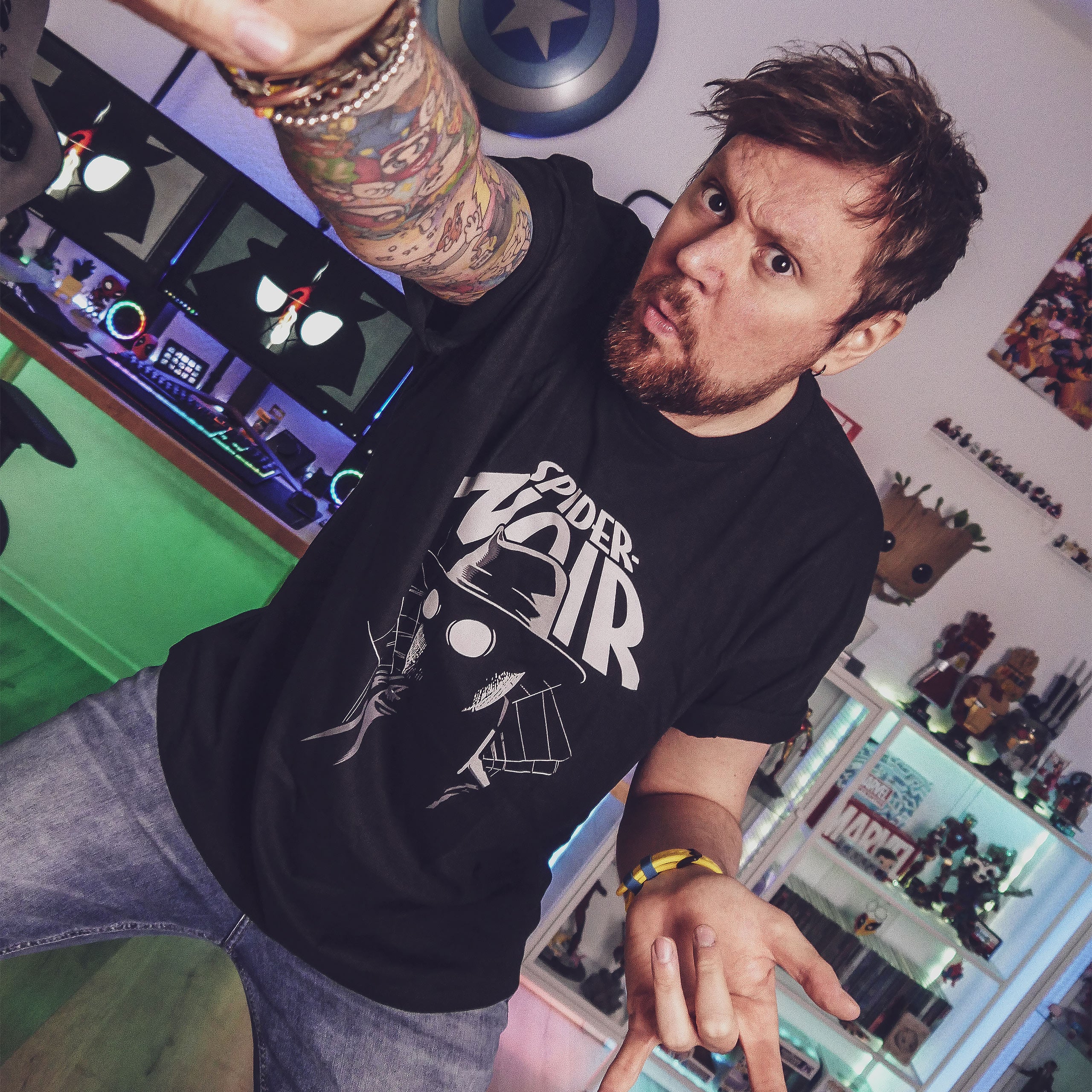 Image produit Spider-Man - T-shirt Spider-Noir