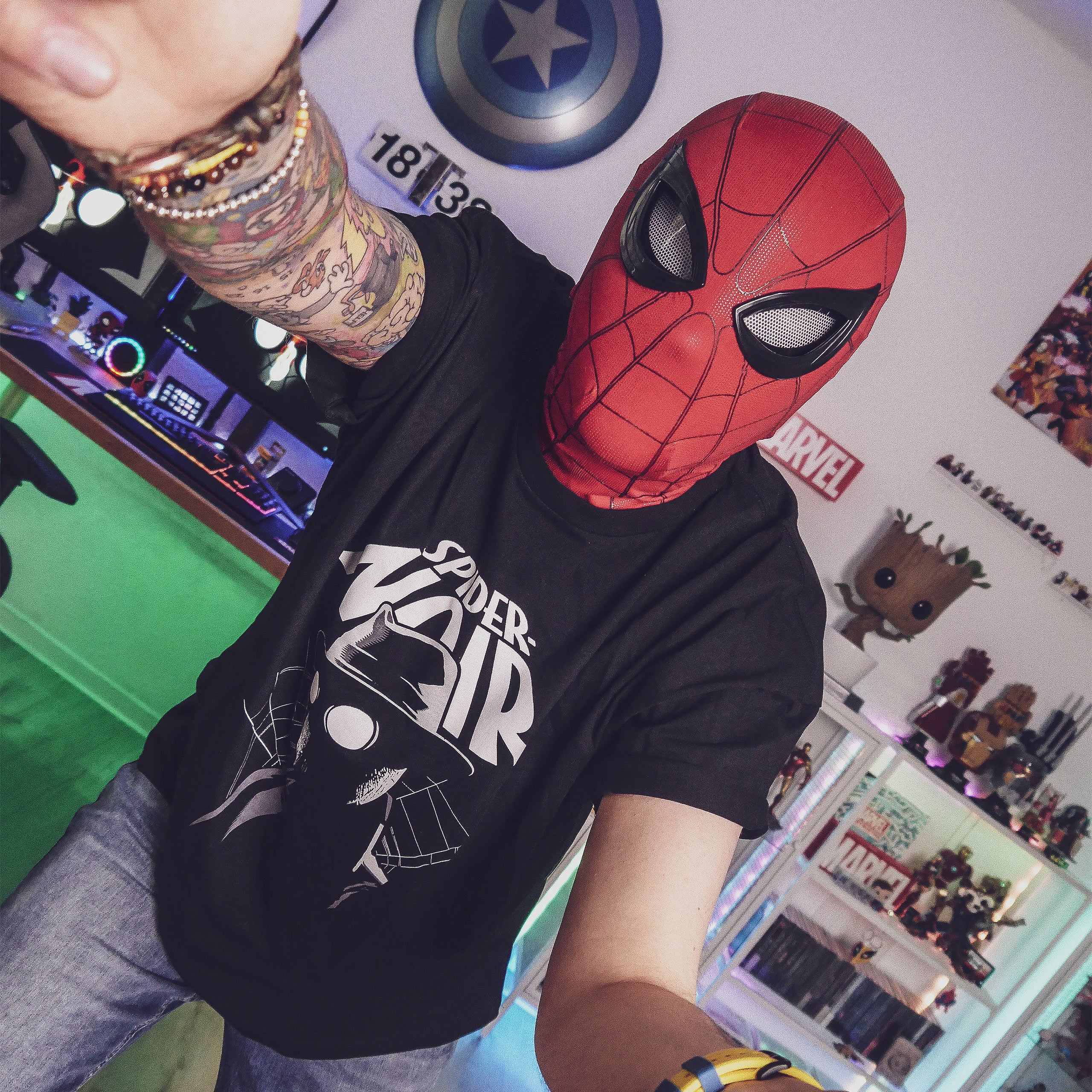 Image produit Spider-Man - T-shirt Spider-Noir