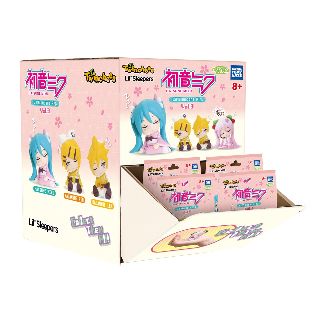 Image produit Hatsune Miku - Lil' Sleepers Vague 3 Mystery Twinchees Présentoir de figurines E1096323