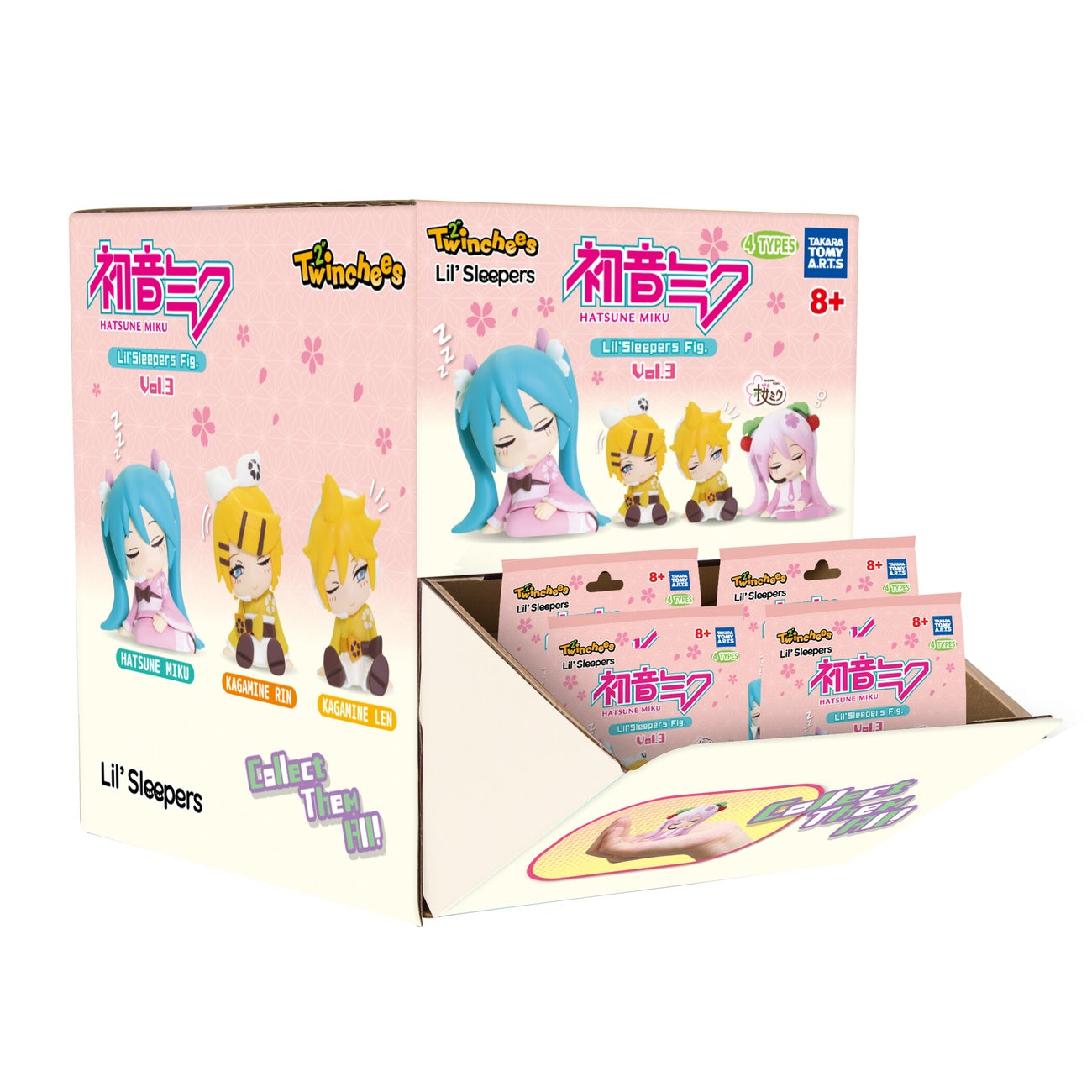 Image produit Hatsune Miku - Figurine Mystery Twinchees Lil’ Sleepers Wave 3