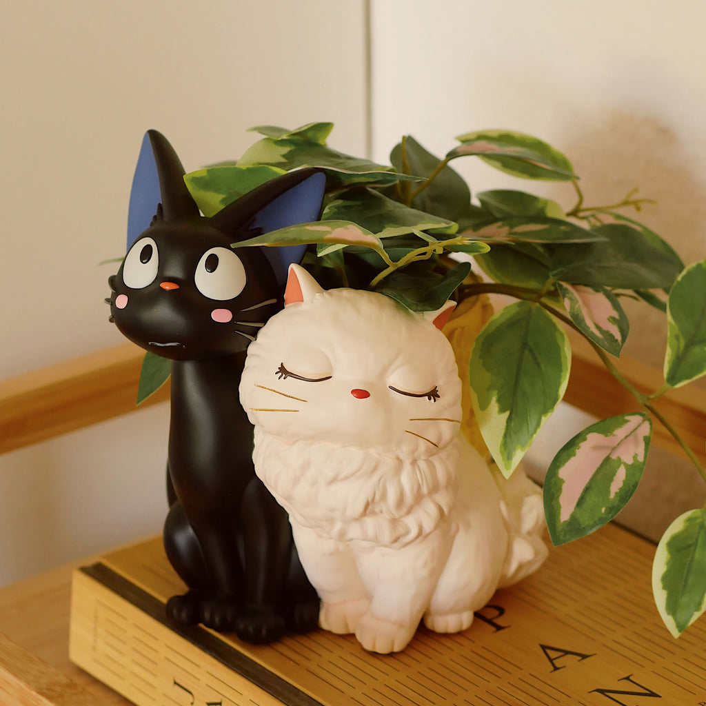 Image produit Kiki la petite sorcière – Pot de fleurs Jiji et Lily