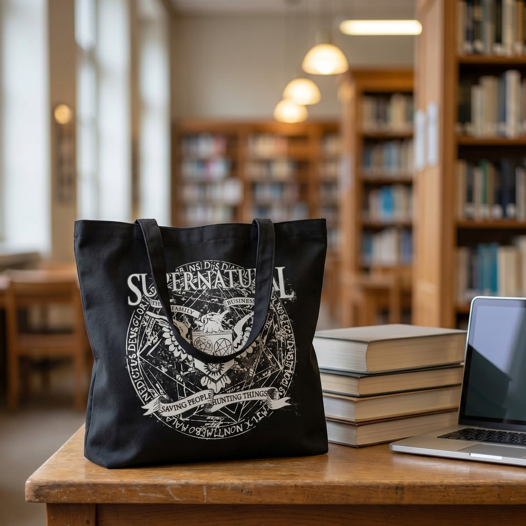 Image produit Supernatural - Winchester Family Business Tote Bag