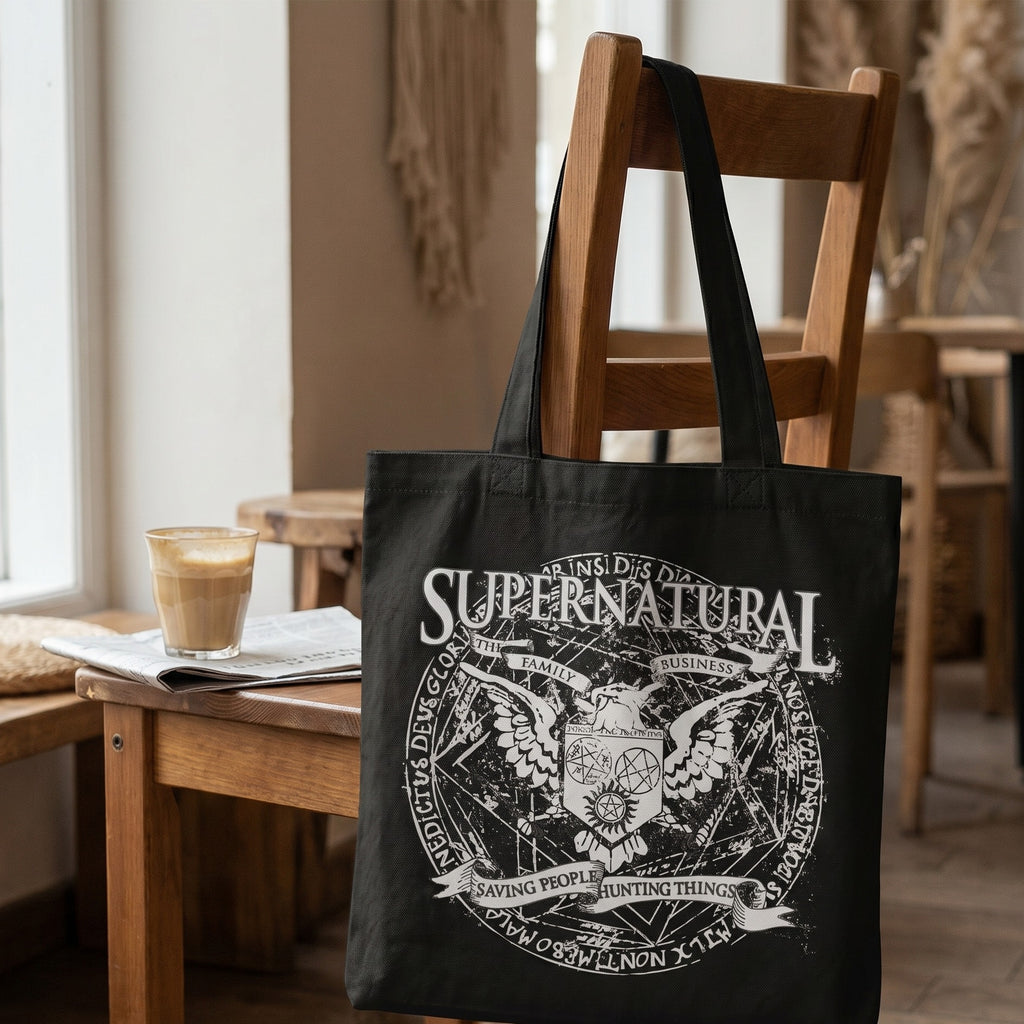 Image produit Supernatural - Winchester Family Business Tote Bag
