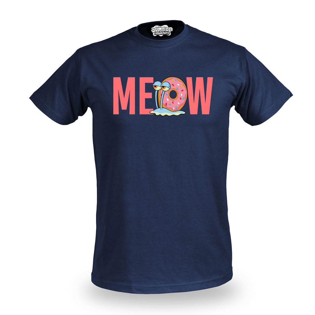 Image produit Bob l’Éponge - T-shirt Gary Meow bleu