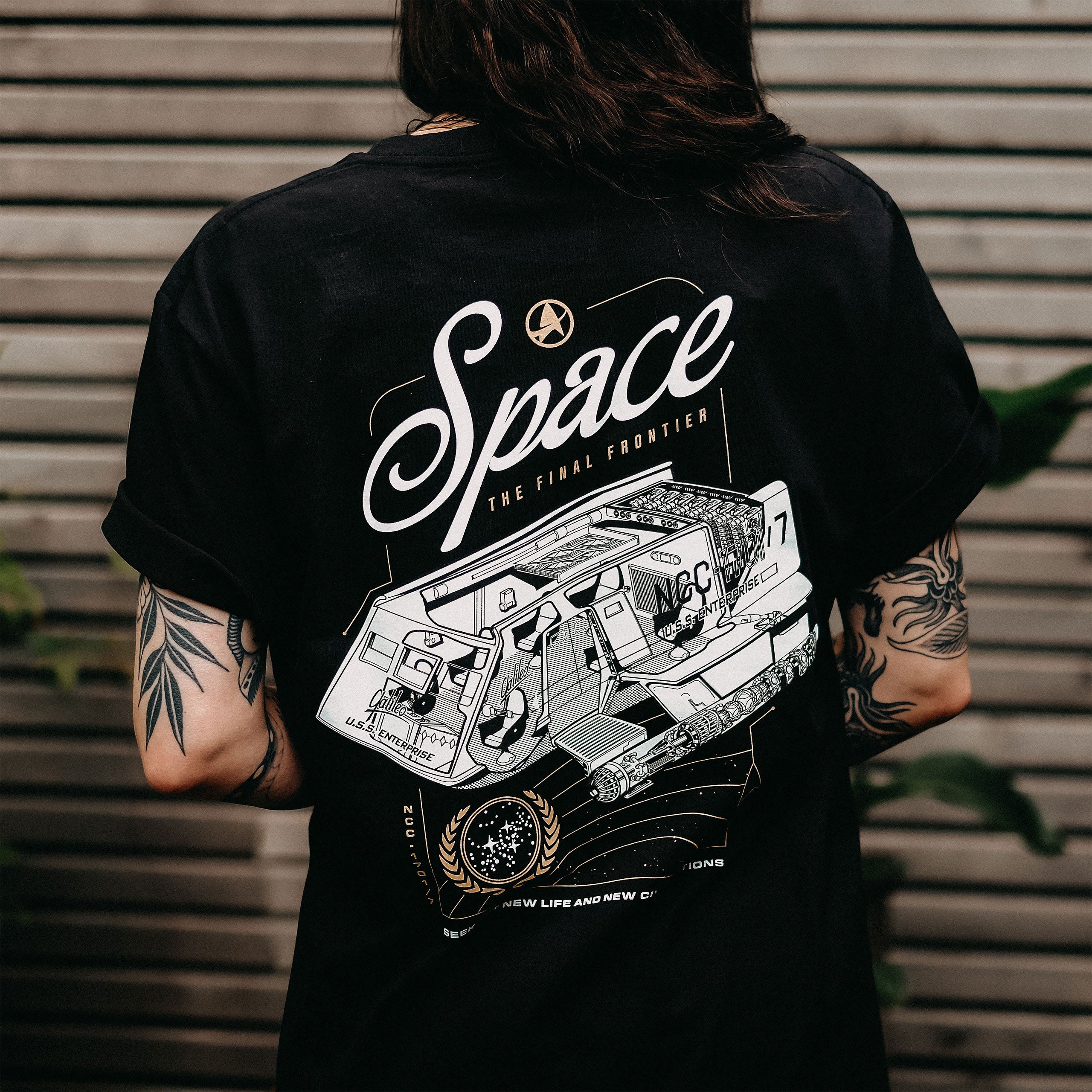 Image produit Star Trek - Space The Final Frontier T-shirt