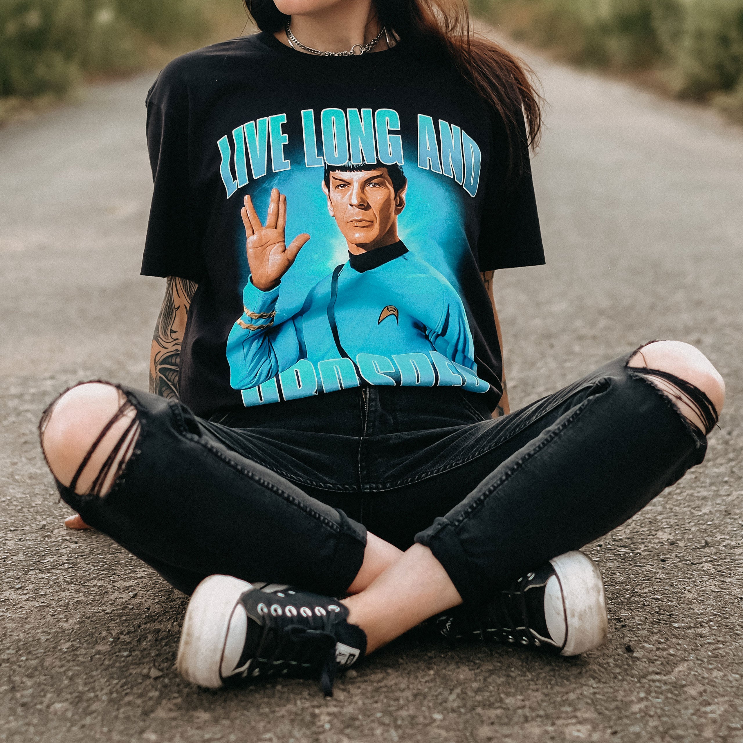 Image produit T-shirt Spock Live Long And Prosper - Star Trek