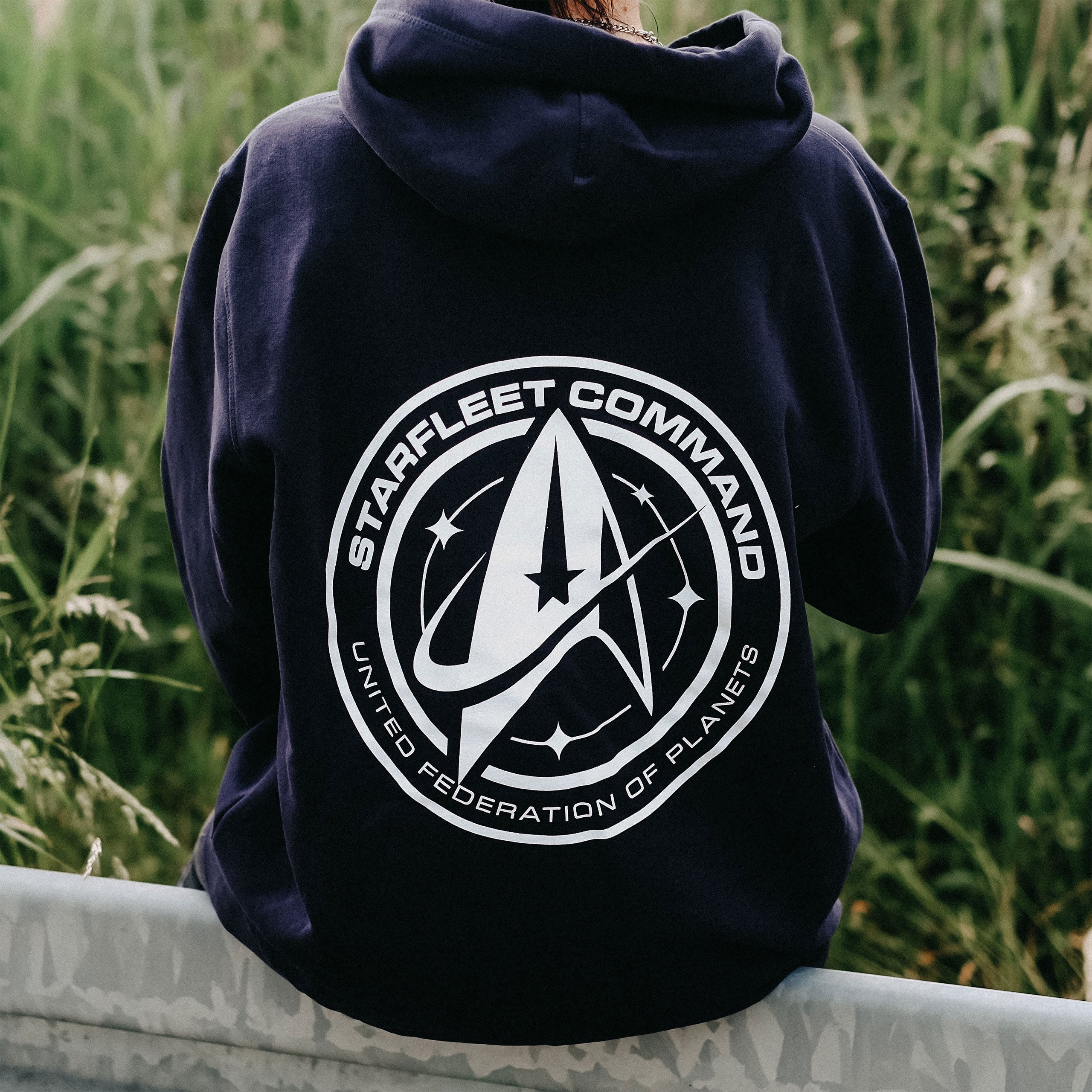 Image produit Star Trek - Sweat à Capuche Starfleet Command Bleu