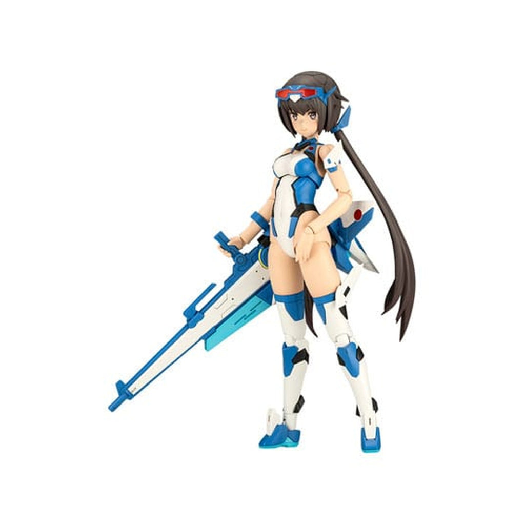 Image produit Frame Arms Girl Kit figurine à monter Stylet maillot de bain Blue Impulse Color Version