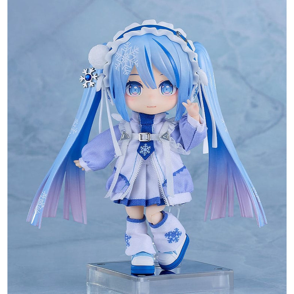 Image produit Hatsune Miku - Figurine articulée Nendoroid Doll Snow Miku version Yukiiro Pop