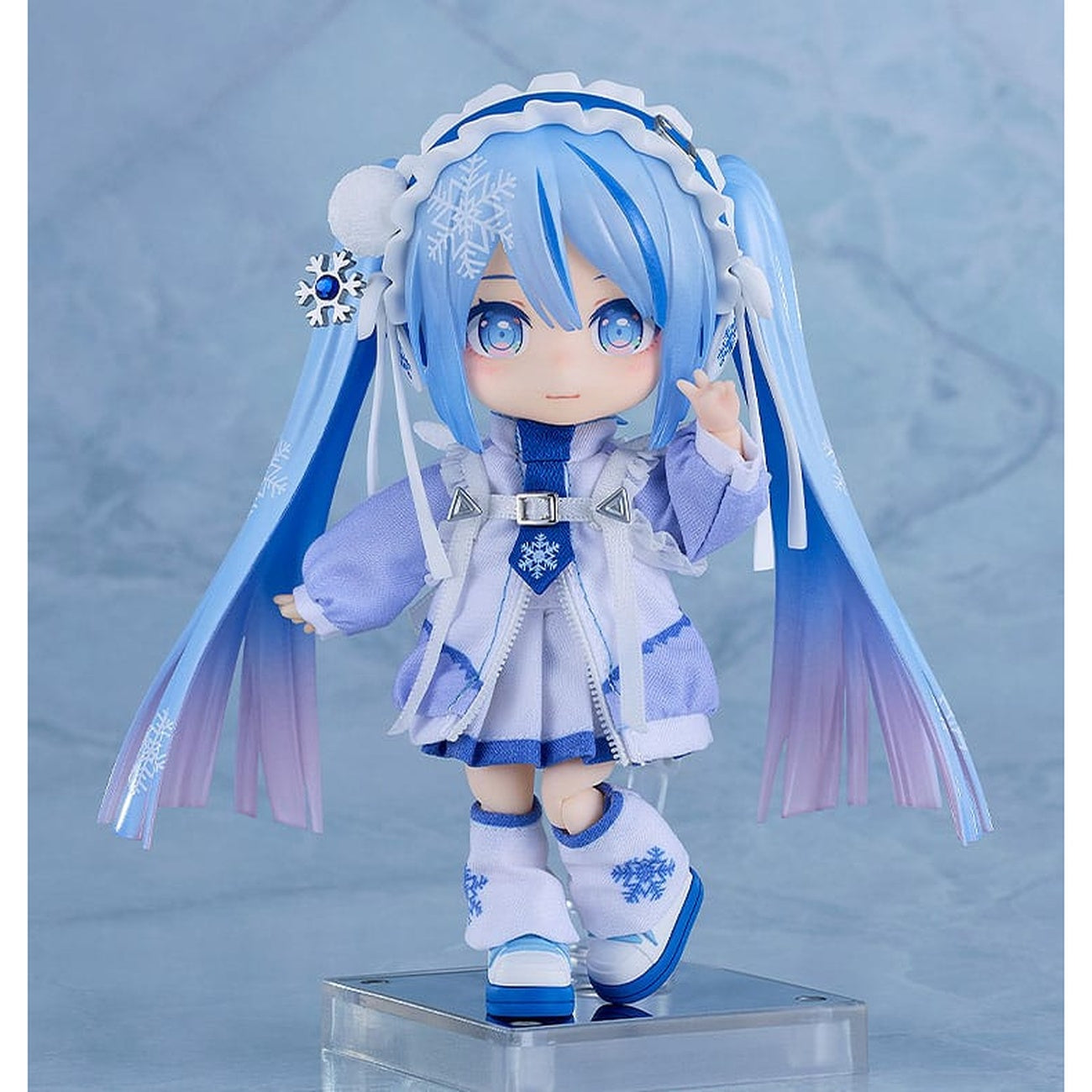 Image produit Hatsune Miku - Figurine articulée Nendoroid Doll Snow Miku version Yukiiro Pop