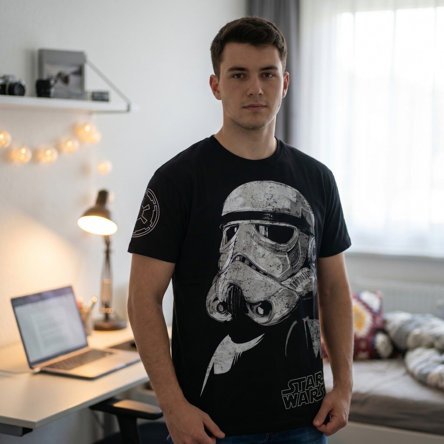 Image produit Star Wars - T-shirt Trooper noir