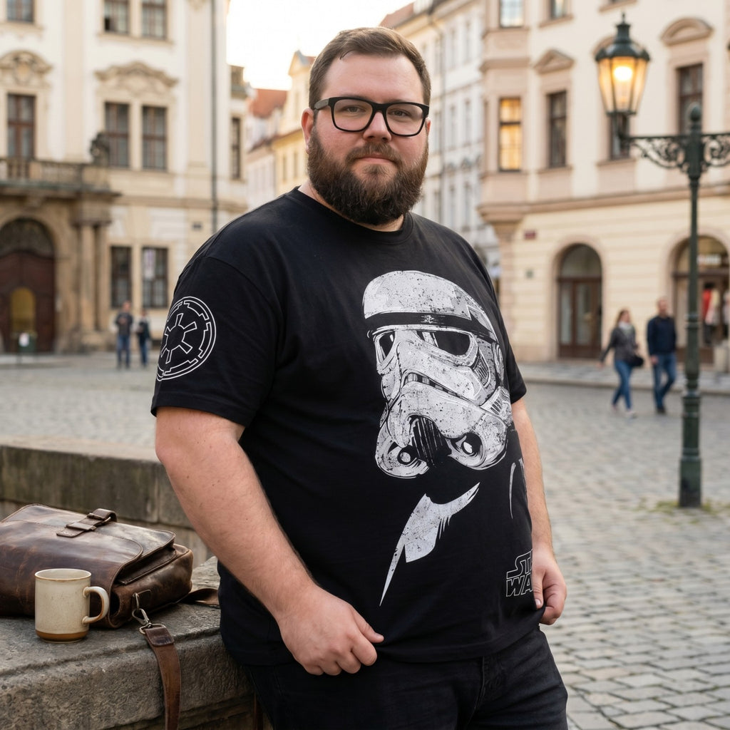 Image produit Star Wars - T-shirt Trooper noir