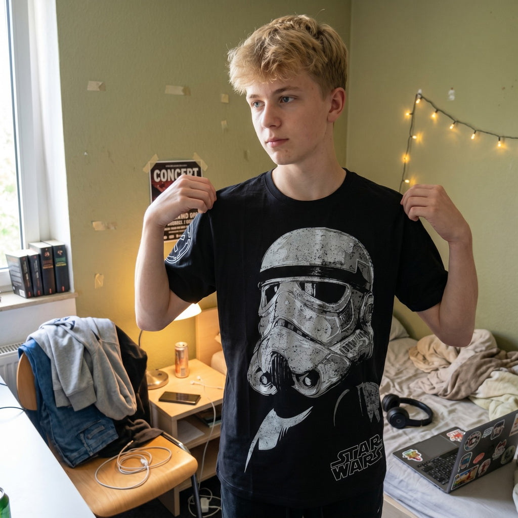 Image produit Star Wars - T-shirt Trooper noir
