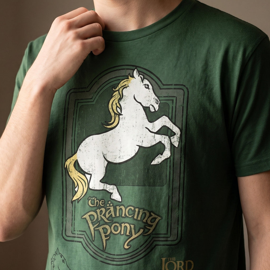 Product image The Lord of the Rings - The Prancing Pony Logo T-Shirt green