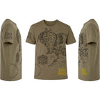 Product image The Lord of the Rings - Middle-earth Map T-Shirt brown