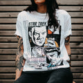 Image produit Star Trek - T-shirt rétro Warp 1 blanc