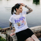 Image produit T-shirt SpongeBob et Patrick Support Your Friends