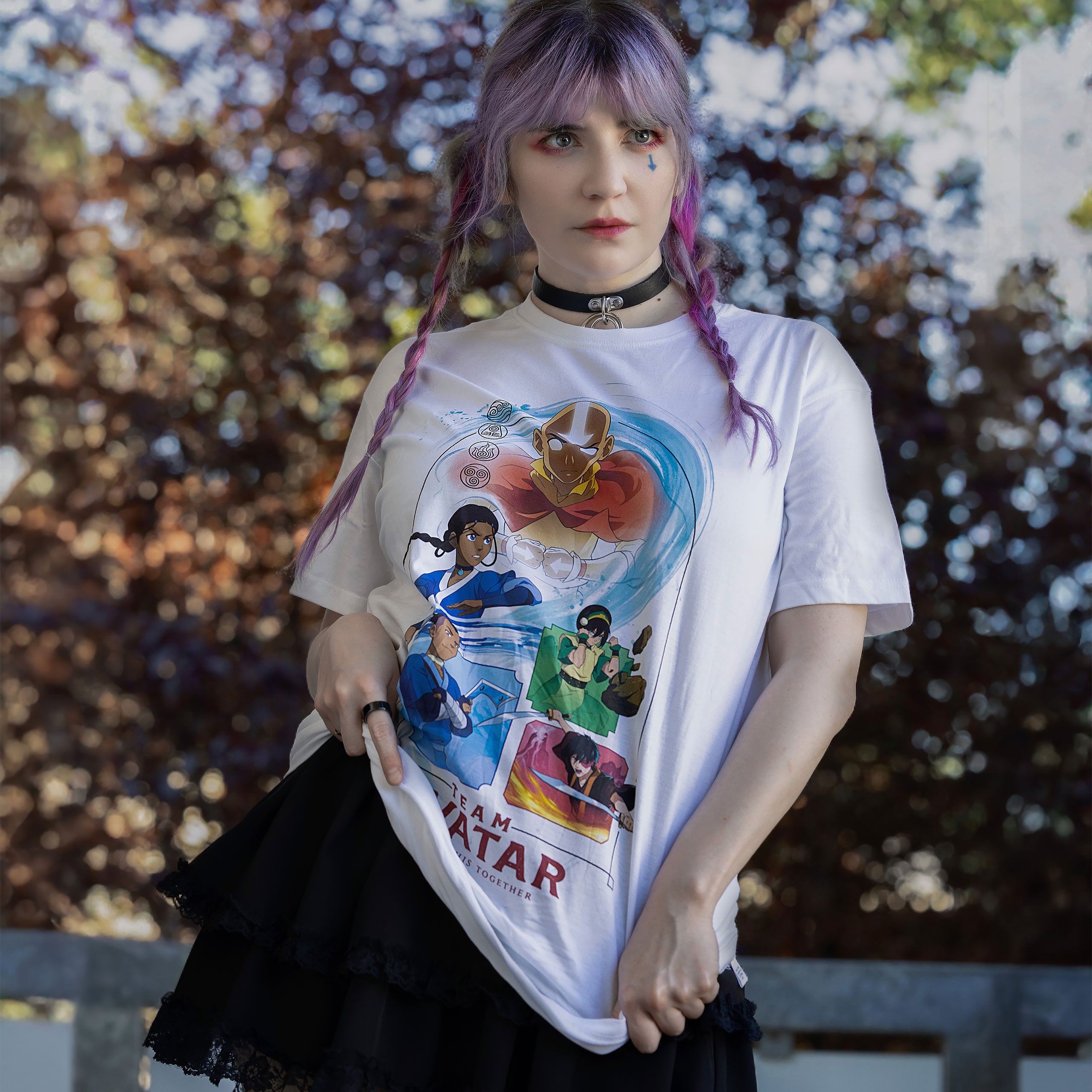 Image produit T-shirt Team Avatar blanc