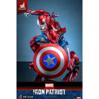 Image produit Marvel - Iron Patriot Comic Diecast Masterpiece figurine articulée exclusive 1:6