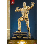 Image produit Iron Man - Iron Mark III figurine de collection Masterpiece 1:6 Gold Color Version Exclusif