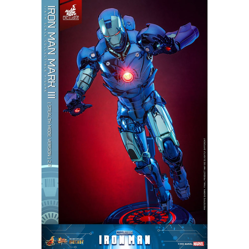 Product image Iron Man - Iron Man Mark III Masterpiece 1:6 Action Figure Stealth Mode Version Exclusive