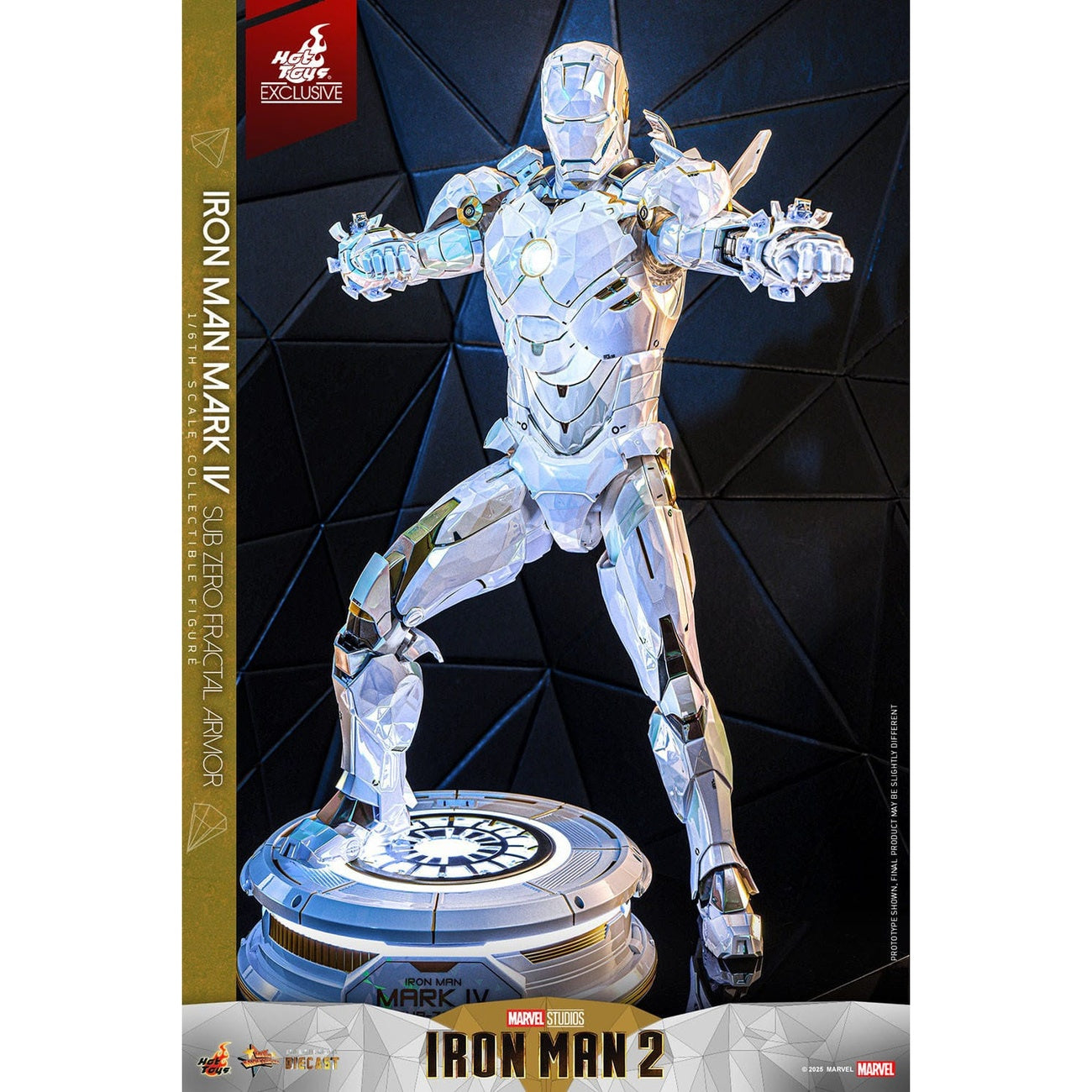 Image produit Iron Man - Figurine d’action Iron Man Mark IV Masterpiece 1:6 Exclusif