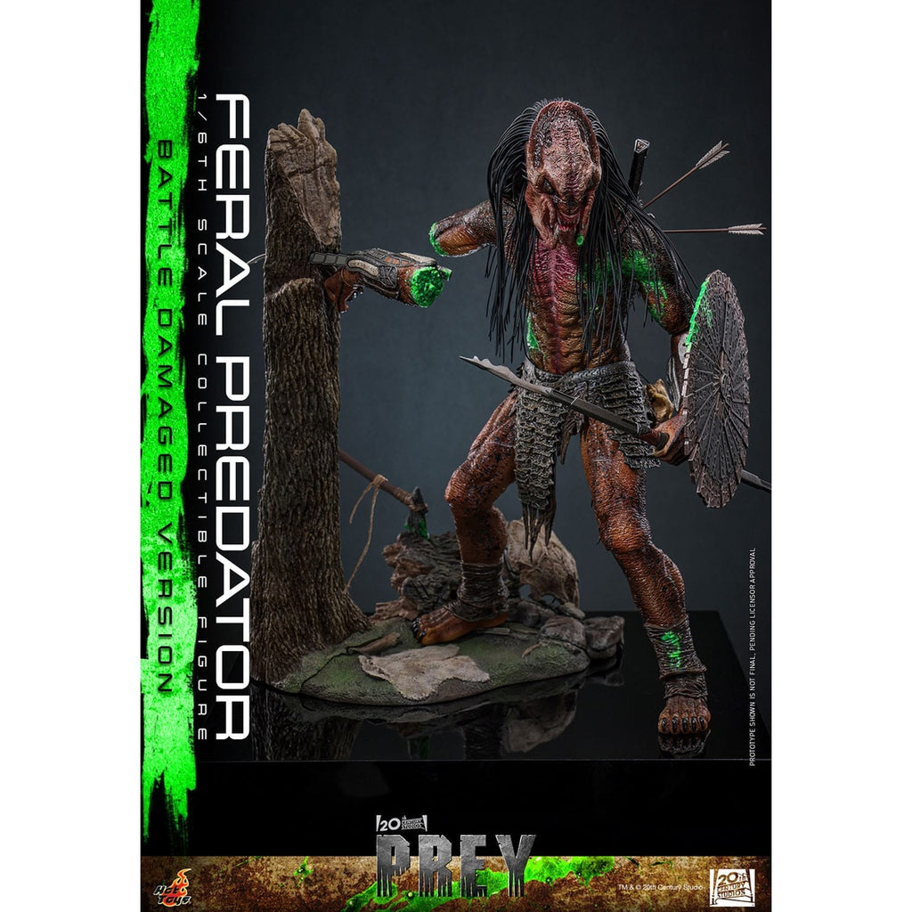 Image produit Prey - Figurine articulée Feral Predator 1:6 Version Battle Damaged