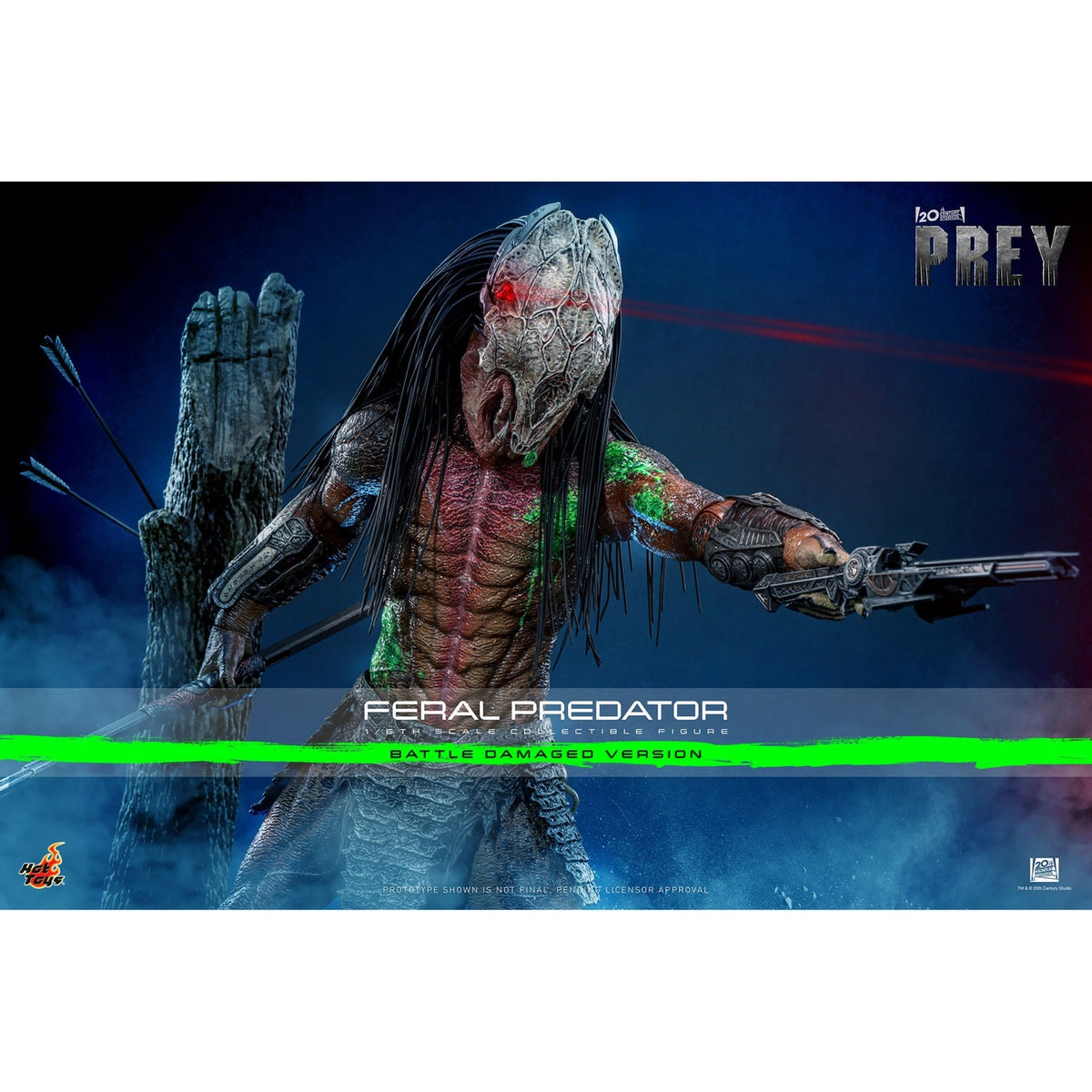 Image produit Prey - Figurine articulée Feral Predator 1:6 Version Battle Damaged