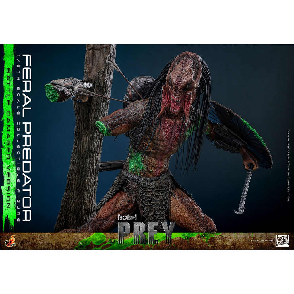 Image produit Prey - Figurine articulée Feral Predator 1:6 Version Battle Damaged