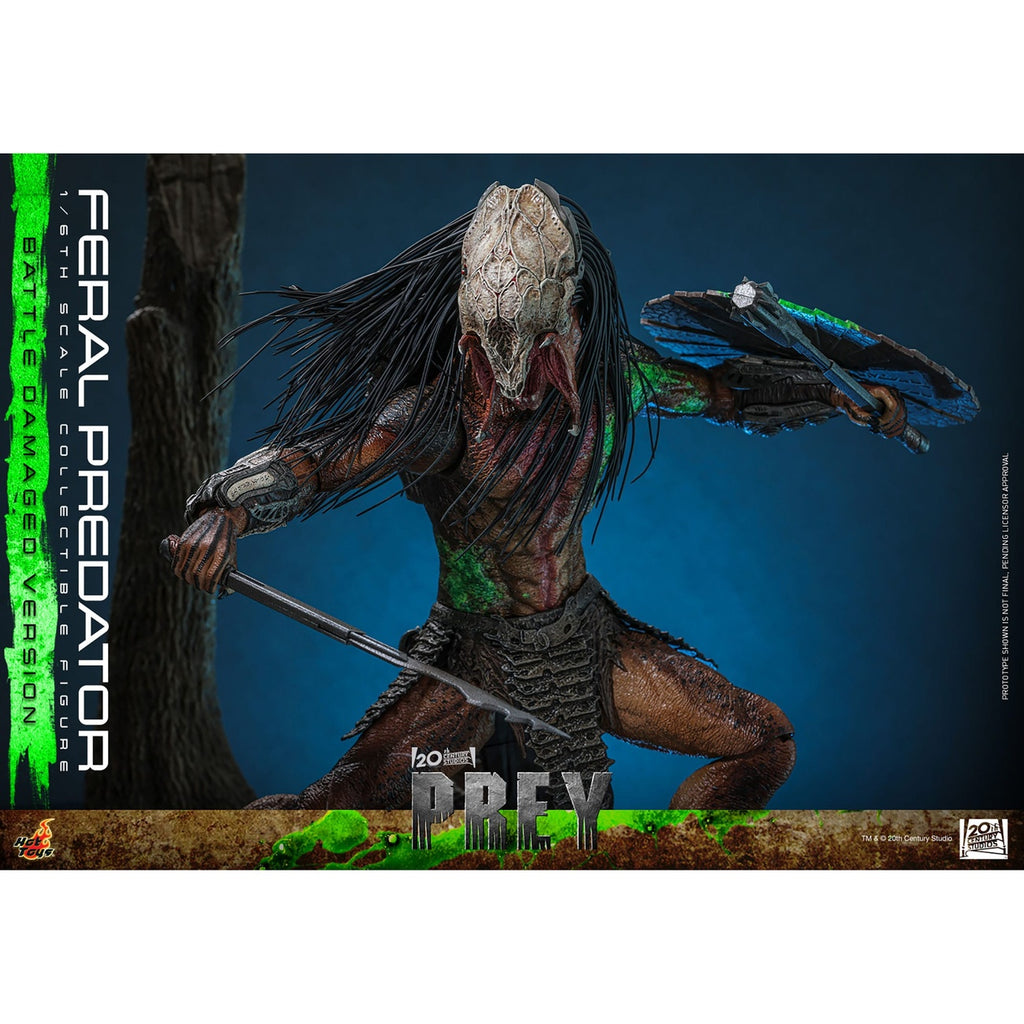 Image produit Prey - Figurine articulée Feral Predator 1:6 Version Battle Damaged
