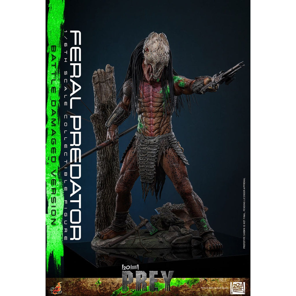 Image produit Prey - Figurine articulée Feral Predator 1:6 Version Battle Damaged