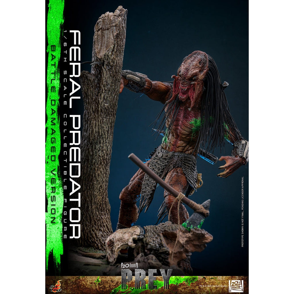 Image produit Prey - Figurine articulée Feral Predator 1:6 Version Battle Damaged