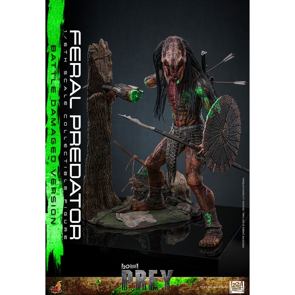 Image produit Prey - Figurine articulée Feral Predator 1:6 Version Battle Damaged