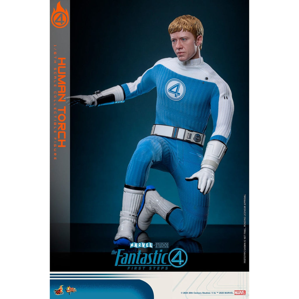 Image produit Les Quatre Fantastiques : First Steps - Figurine d’Exception Human Torch 1:6