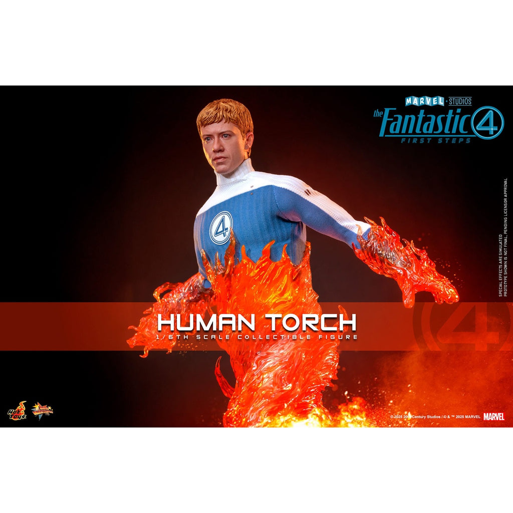 Image produit Les Quatre Fantastiques : First Steps - Figurine d’Exception Human Torch 1:6