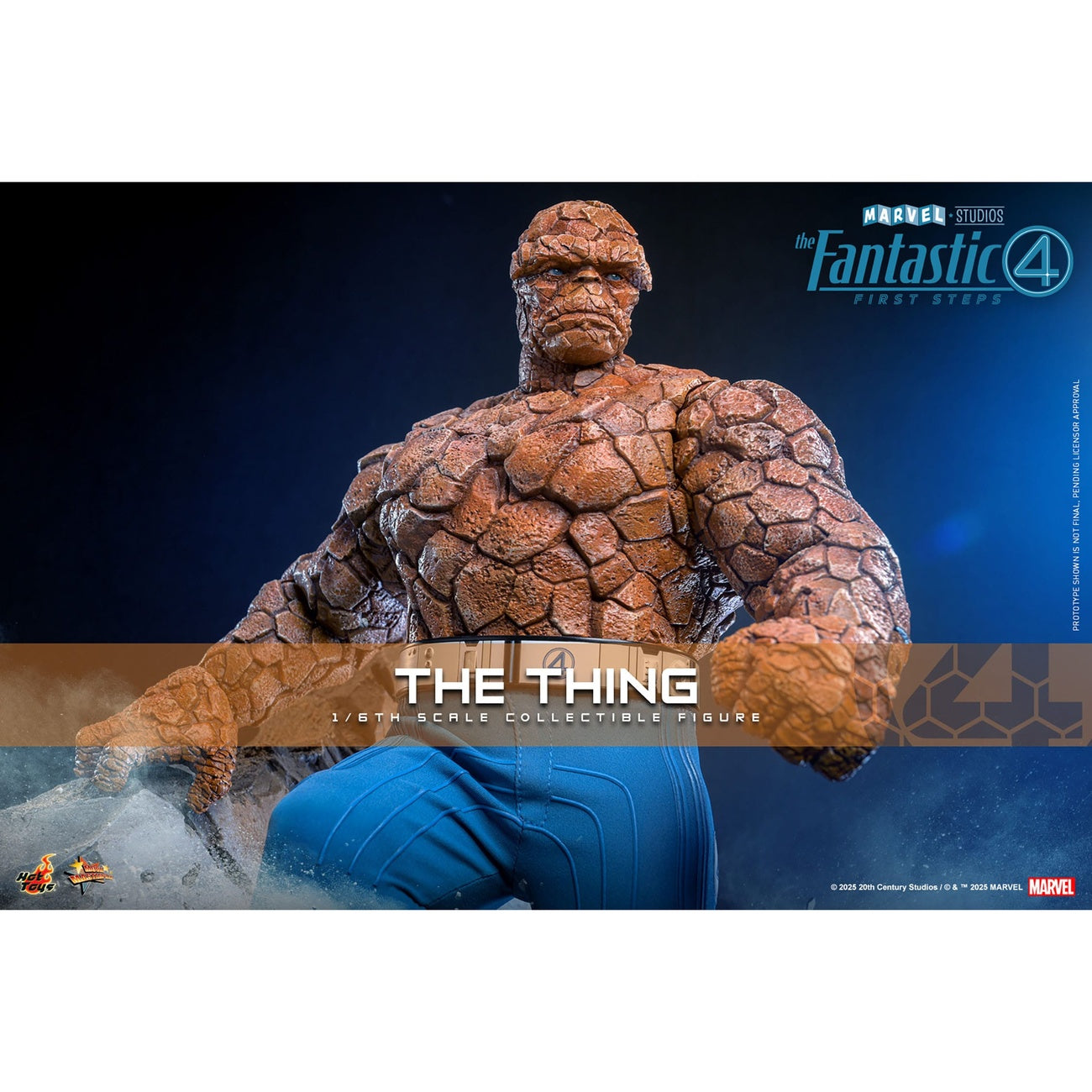 Image produit Les Quatre Fantastiques : First Steps - Figurine d’action The Thing Masterpiece 1:6
