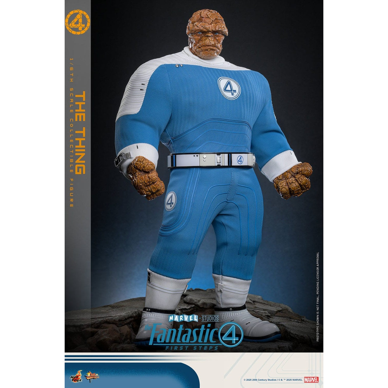 Image produit Les Quatre Fantastiques : First Steps - Figurine d’action The Thing Masterpiece 1:6