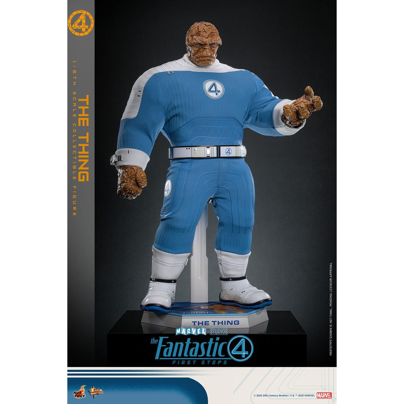 Image produit Les Quatre Fantastiques : First Steps - Figurine d’action The Thing Masterpiece 1:6