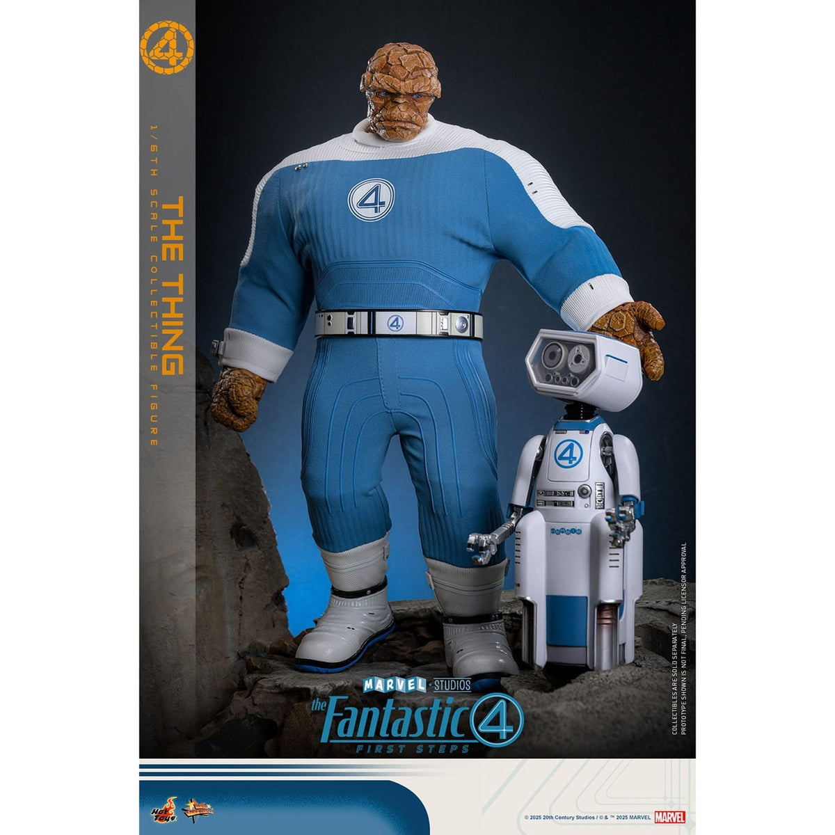 Image produit Les Quatre Fantastiques : First Steps - Figurine d’action The Thing Masterpiece 1:6