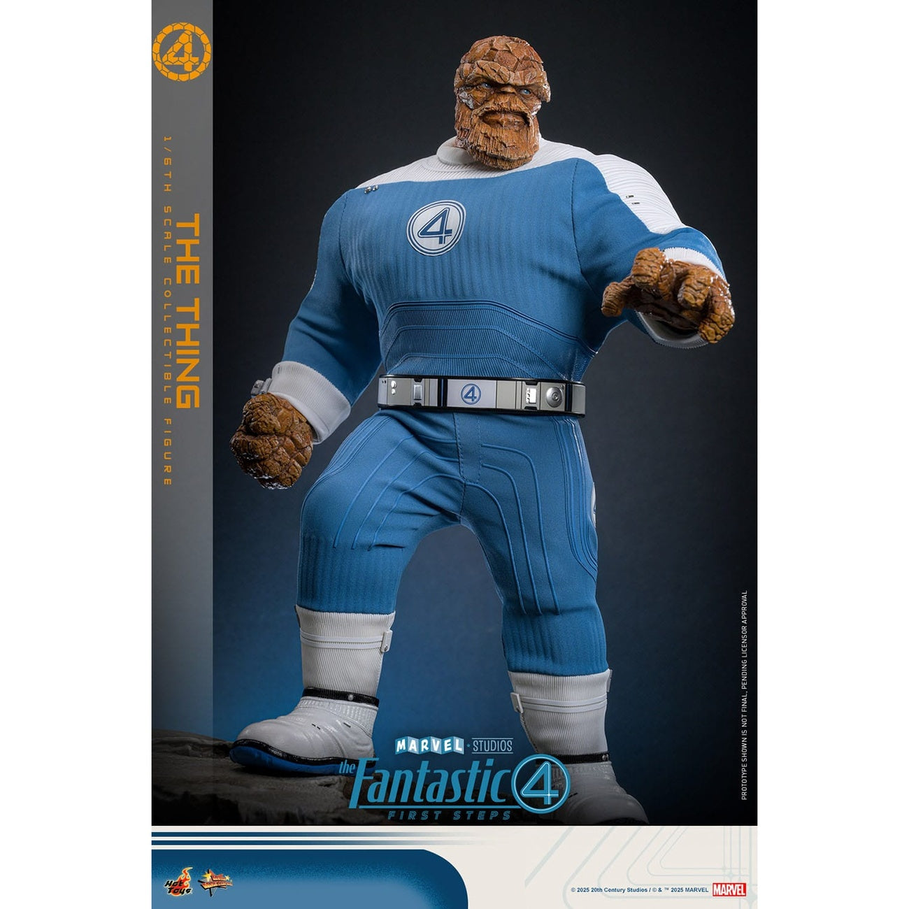 Image produit Les Quatre Fantastiques : First Steps - Figurine d’action The Thing Masterpiece 1:6