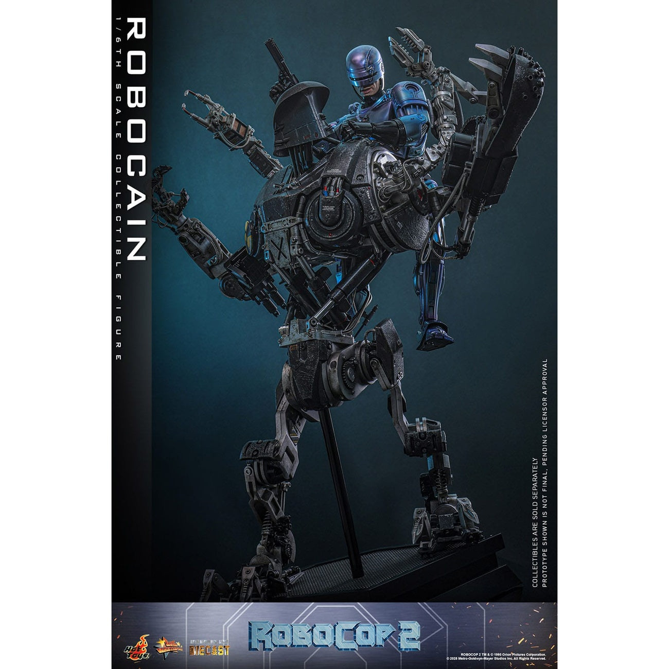 Image produit RoboCop 2 - RoboCain figurine d’action Masterpiece échelle 1:6