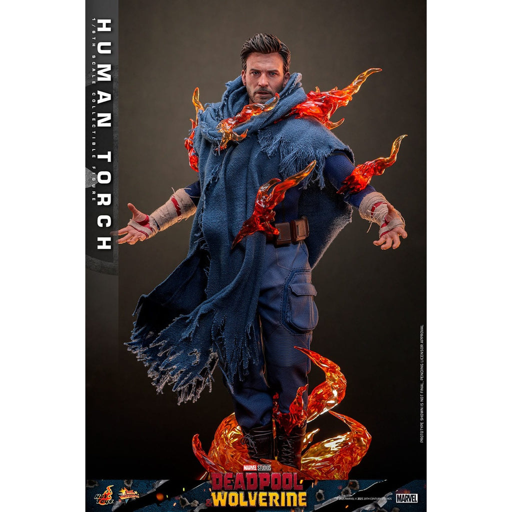 Image produit Deadpool & Wolverine - Figurine d’action Human Torch Masterpiece 1:6