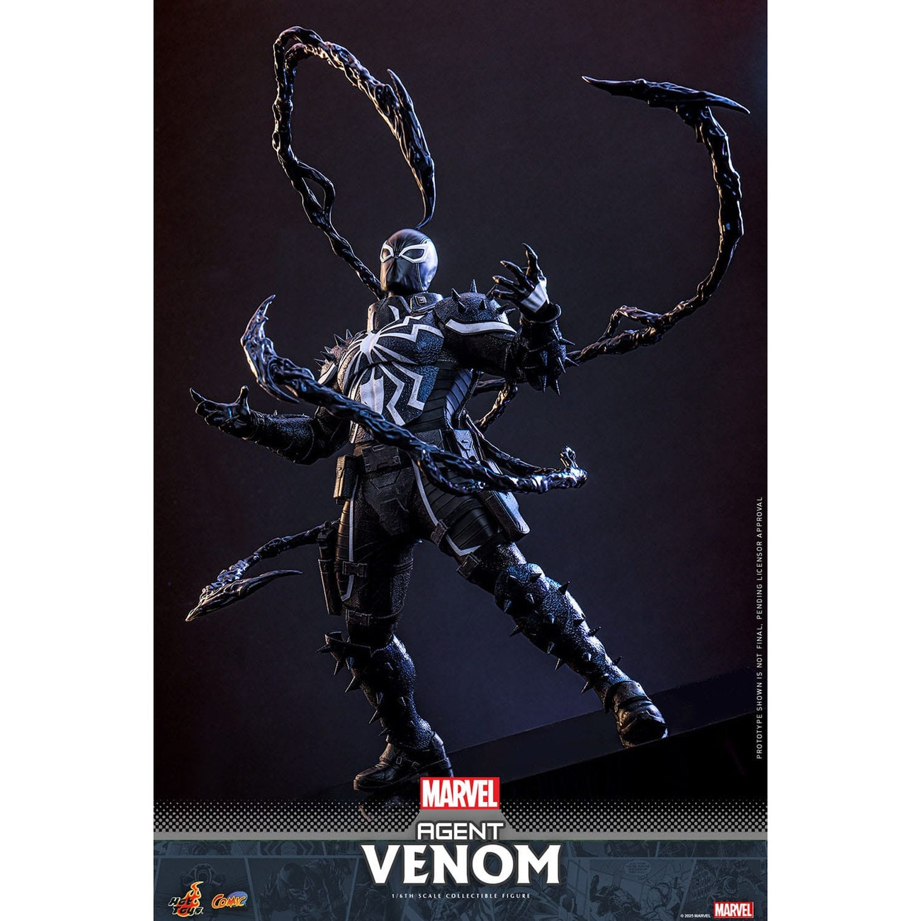 Image produit Marvel - Figurine d’action Agent Venom Comics 1:6