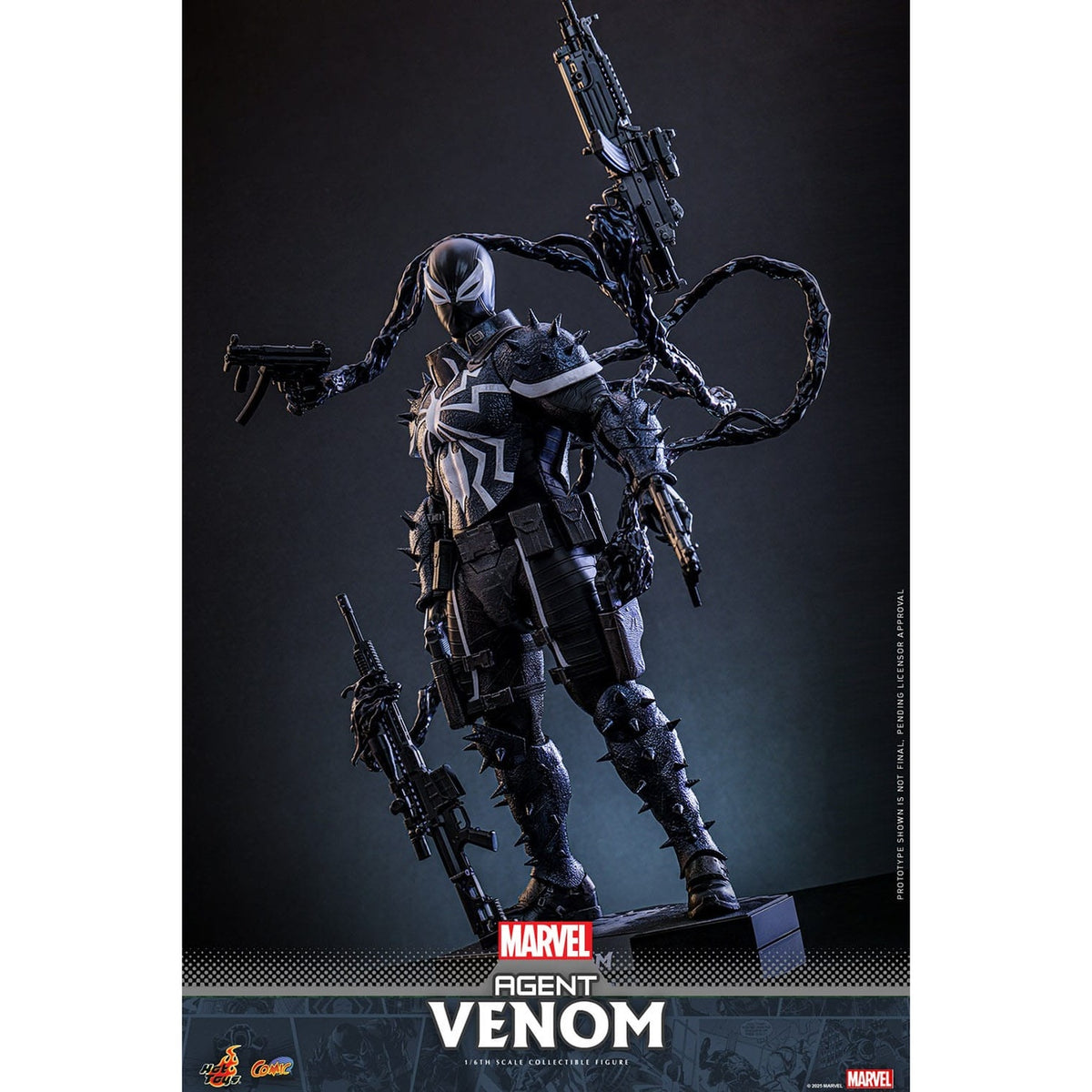 Image produit Marvel - Figurine d’action Agent Venom Comics 1:6