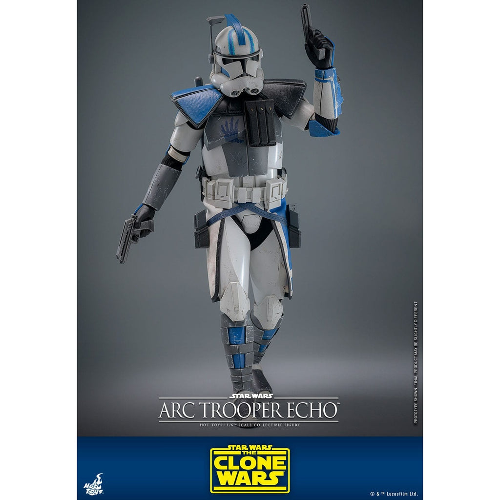 Image produit Star Wars : The Clone Wars - Figurine articulée ARC Trooper Echo échelle 1:6