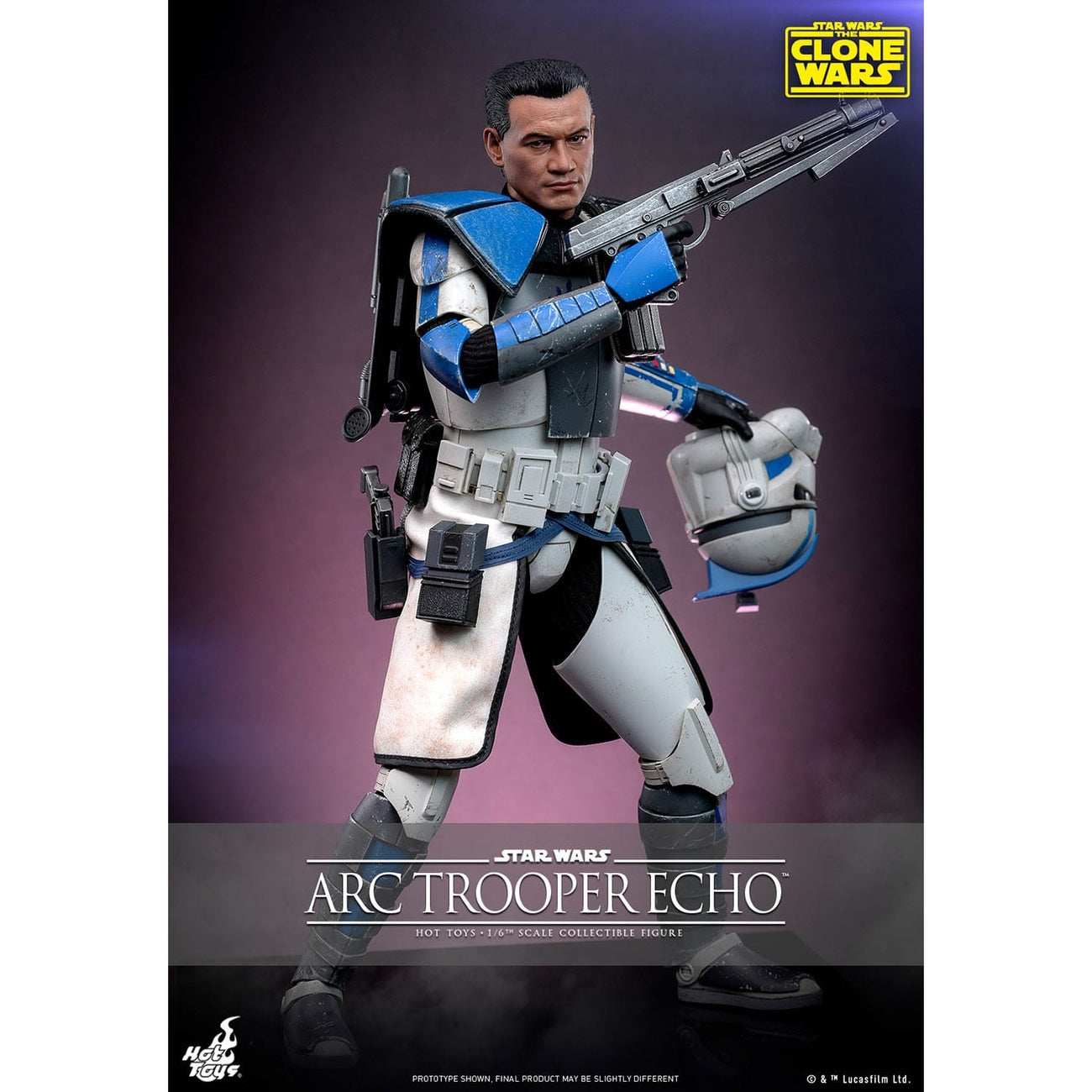 Image produit Star Wars : The Clone Wars - Figurine articulée ARC Trooper Echo échelle 1:6