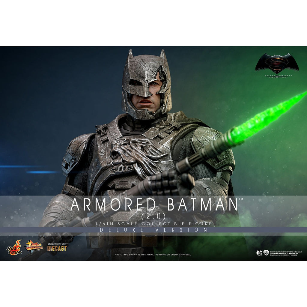 Image produit Batman v Superman : L’Aube de la justice – Figurine articulée Masterpiece 1:6 Batman en armure Version Deluxe